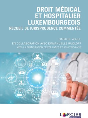 cover image of Droit médical et hospitalier luxembourgeois
